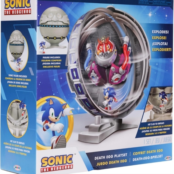 Other - Sonic The Hedgehog 2.5" Action Figure Death Egg Playset with Sonic